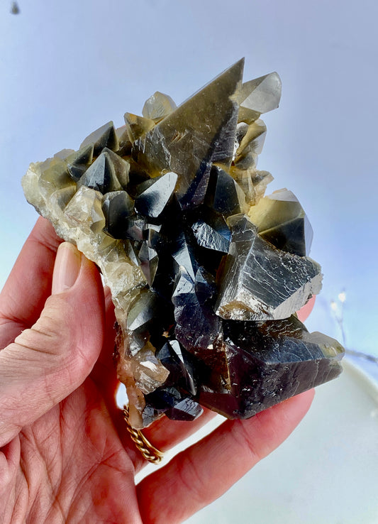 Dog tooth calcite crystal, Stellar Beam Calcite crystal, Rare form of calcite, Manifestation, Higher knowledge