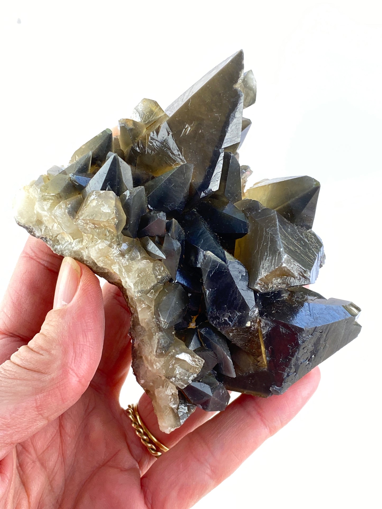 Dog tooth calcite crystal, Stellar Beam Calcite crystal, Rare form of calcite, Manifestation, Higher knowledge