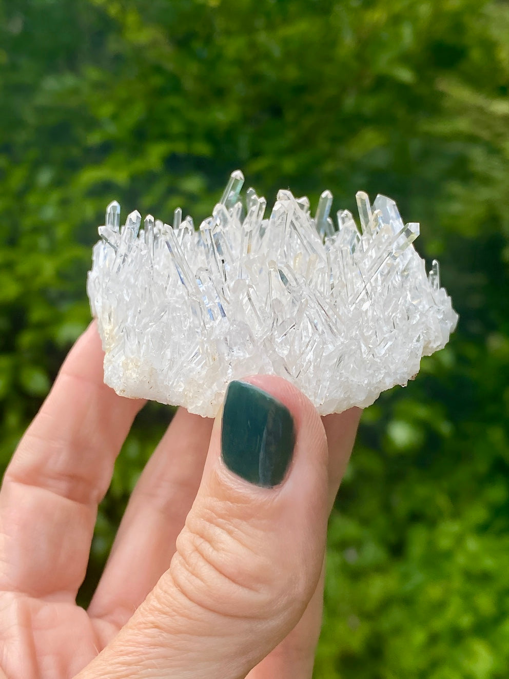 Lemurian Needle Quartz Cluster, Colombian Needle Quartz, Cosmic crystal, Starseed energy, rare crystal, A+ grade