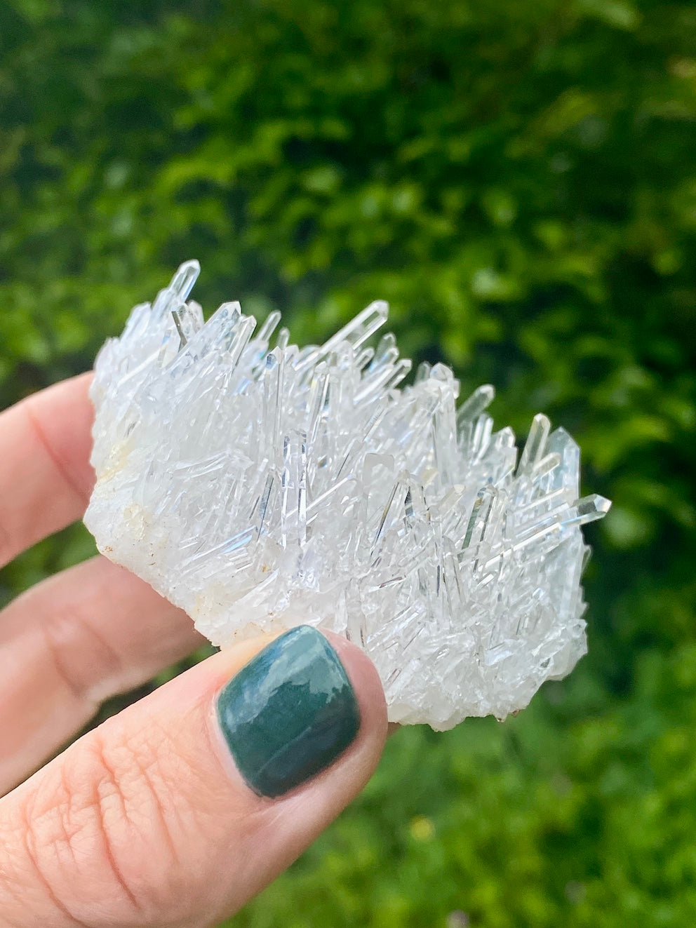 Lemurian Needle Quartz Cluster, Colombian Needle Quartz, Cosmic crystal, Starseed energy, rare crystal, A+ grade