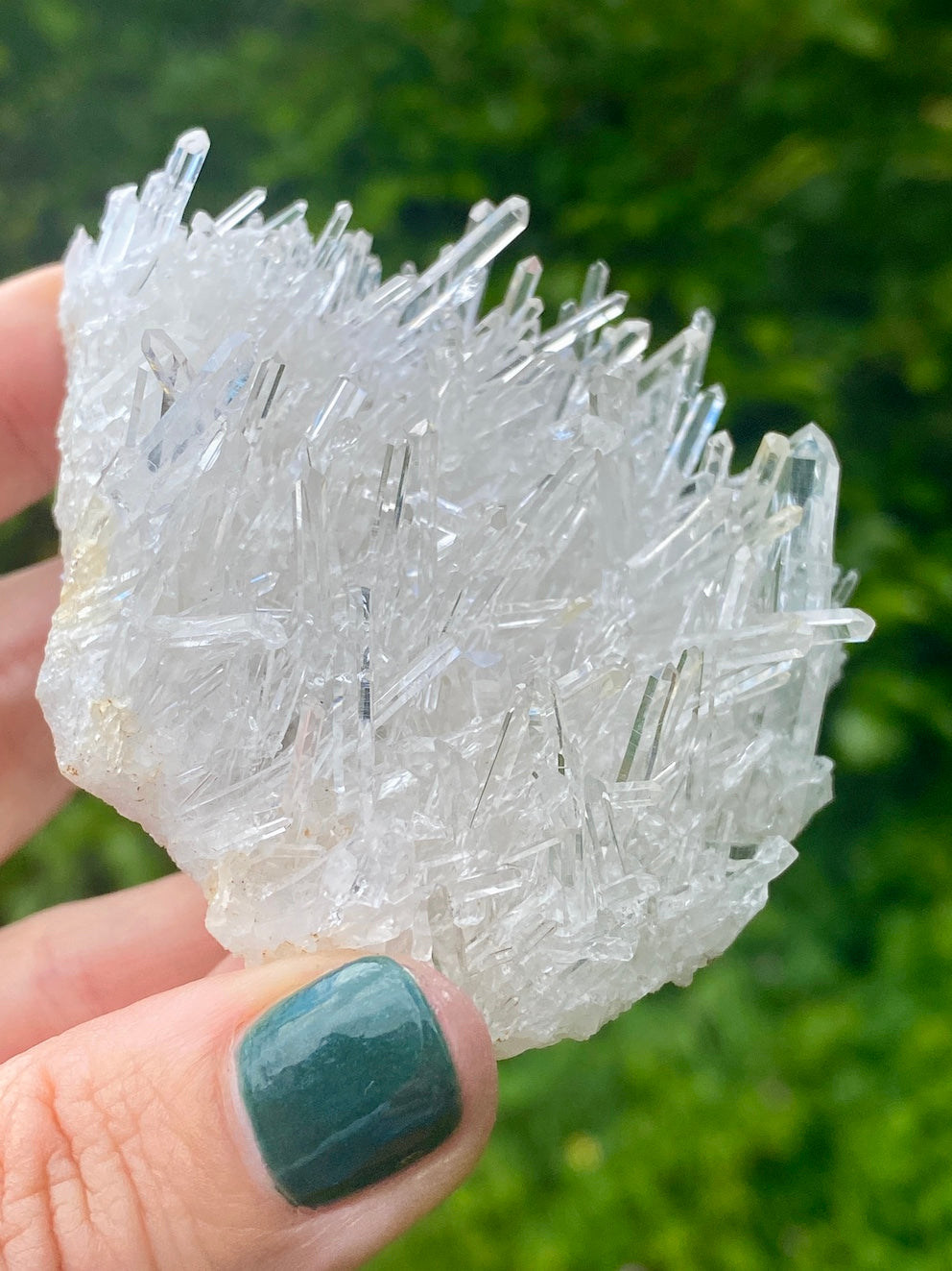 Lemurian Needle Quartz Cluster, Colombian Needle Quartz, Cosmic crystal, Starseed energy, rare crystal, A+ grade