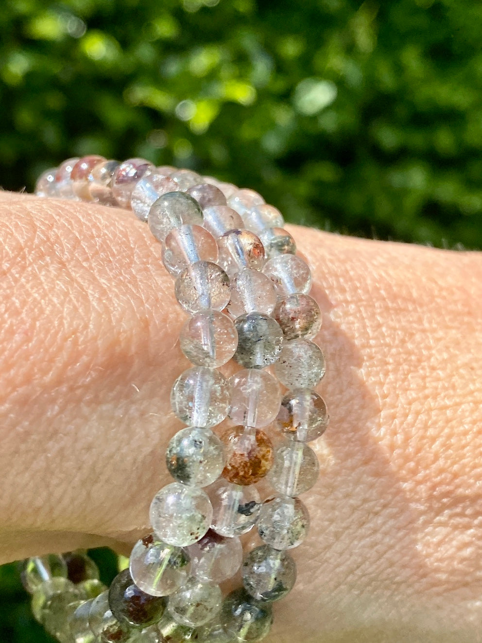 Shamanic Dream Quartz Crystal Bracelet.