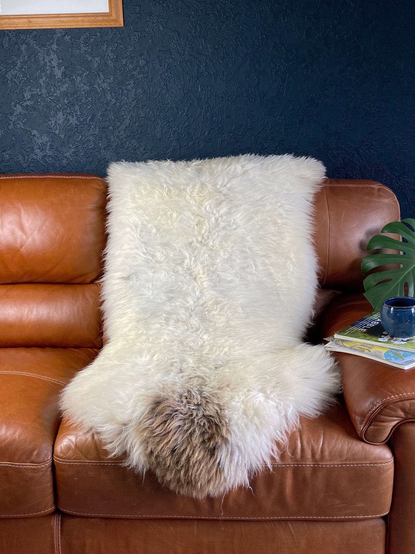 Cream Sheepskin Rug, XL sheepskin, No dye, Natural sheepskin, Hygge home, Herdwick sheep, Hygge rug, Speciality breed sheep, UK sheepskin