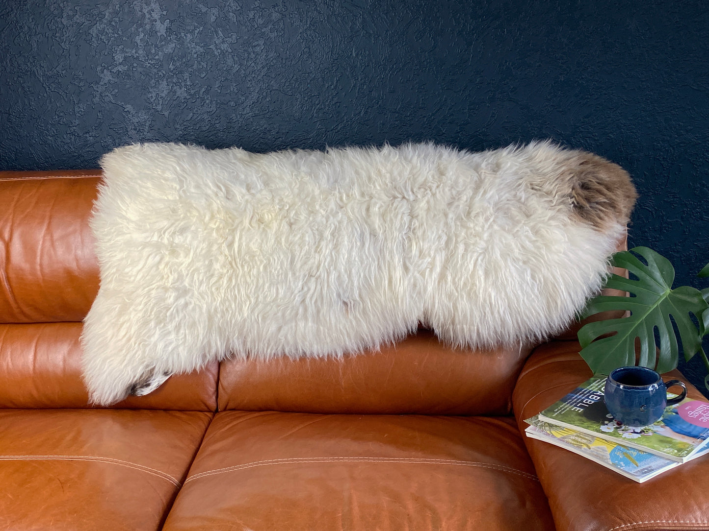 Cream Sheepskin Rug, XL sheepskin, No dye, Natural sheepskin, Hygge home, Herdwick sheep, Hygge rug, Speciality breed sheep, UK sheepskin