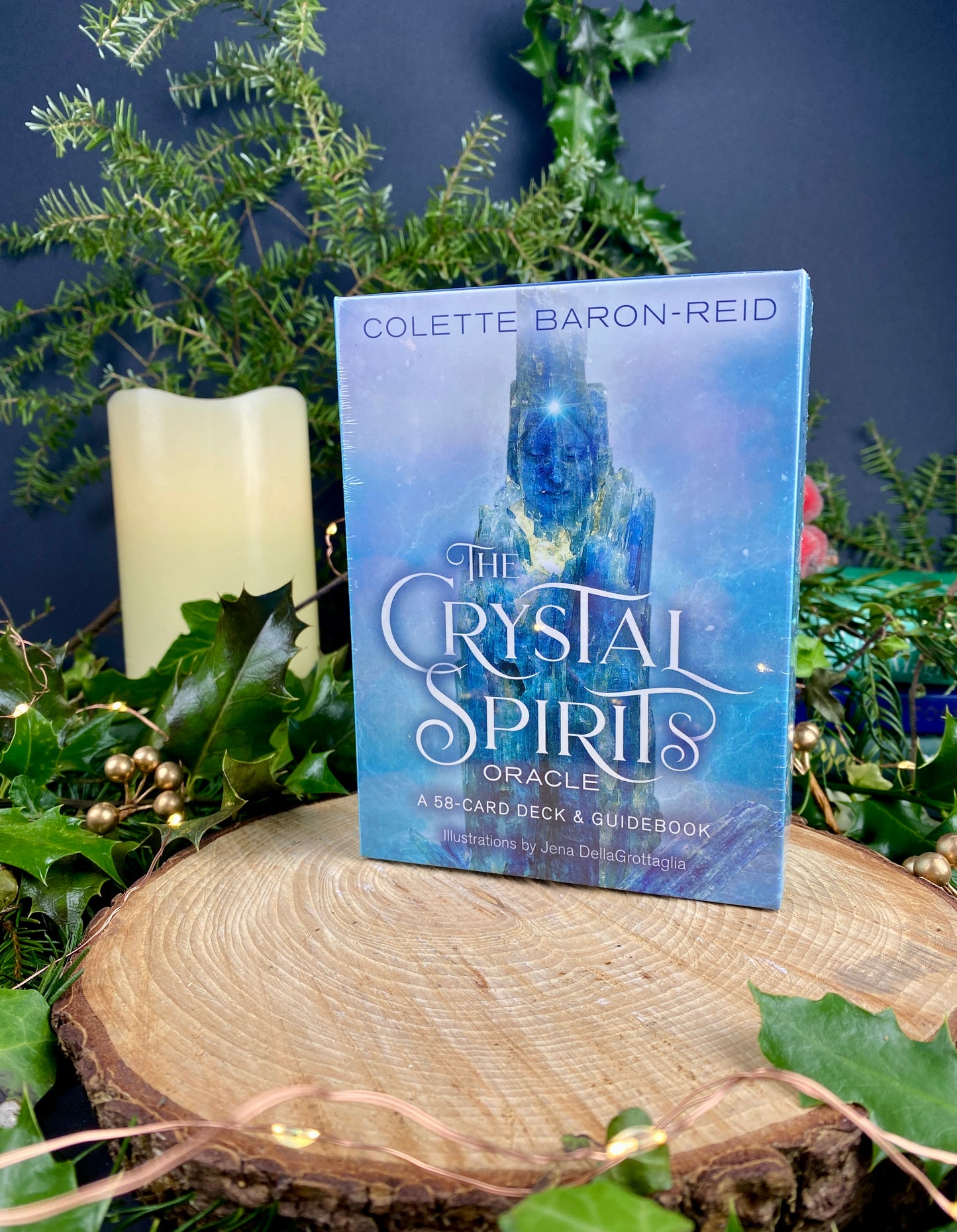 The Crystal Spirits Oracle card deck by Colette Baron-Reid, Powerful messages from the crystals, Heal and guide, Beautiful folding box