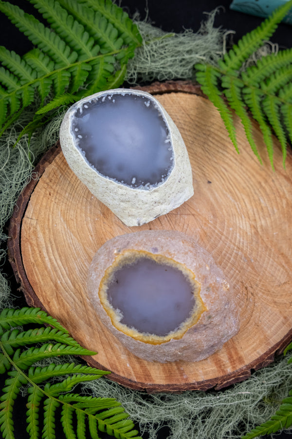 High Vibration Enhydro Agate with Ancient Water Inclusions, Rare Stone for Emotional Healing, Flow and Connection to Earth Energy