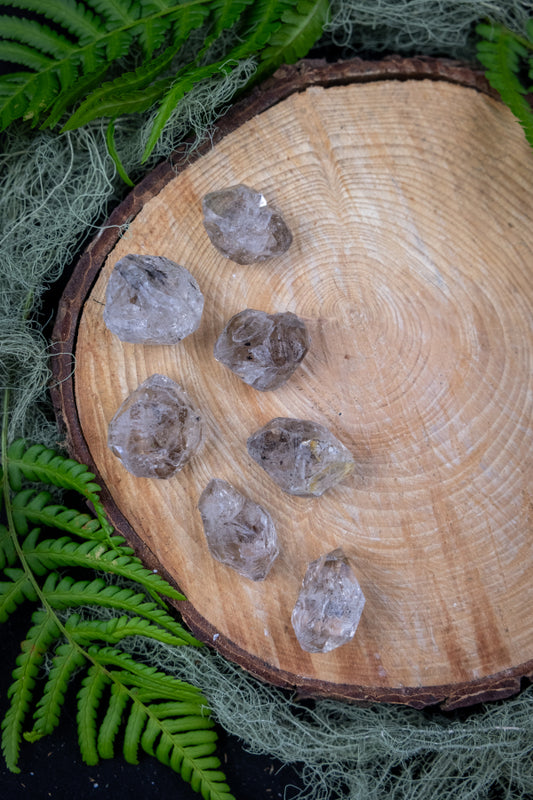 Rare Himalayan Herkimer Diamond Quartz, High Vibration Crystal, Raw Gemstone for Light Activation and Spiritual Ascension