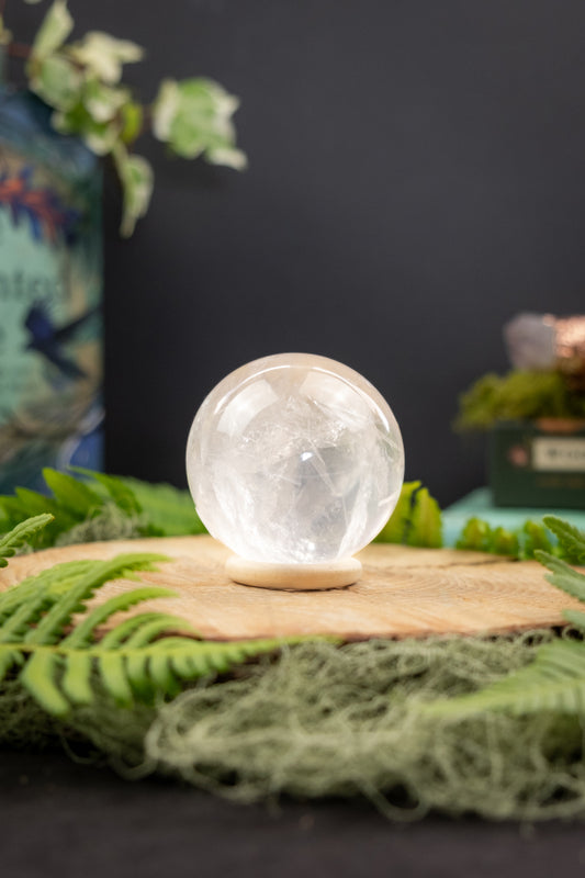 Girasol Quartz Sphere
