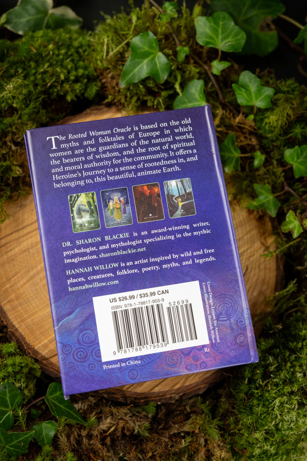 The Rooted Woman Oracle card deck by Sharon Blackie, Celtic Wisdom Cards, Nature Oracle.