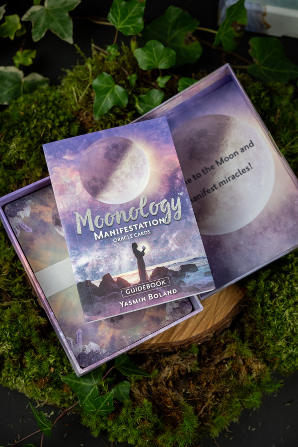 Moonology Manifestation Oracle card, Divination Cards, Manifestation Practice, Moon Practice.