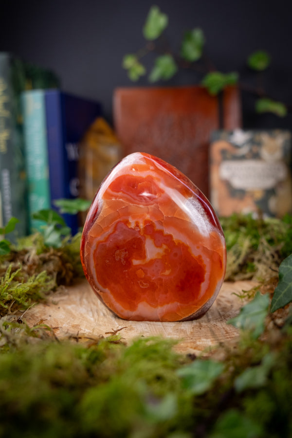 Carnelian Crystal Freeform, Crystal for passion, love and creativity, Sacral chakra crystal, A grade quality, Incredible energy.