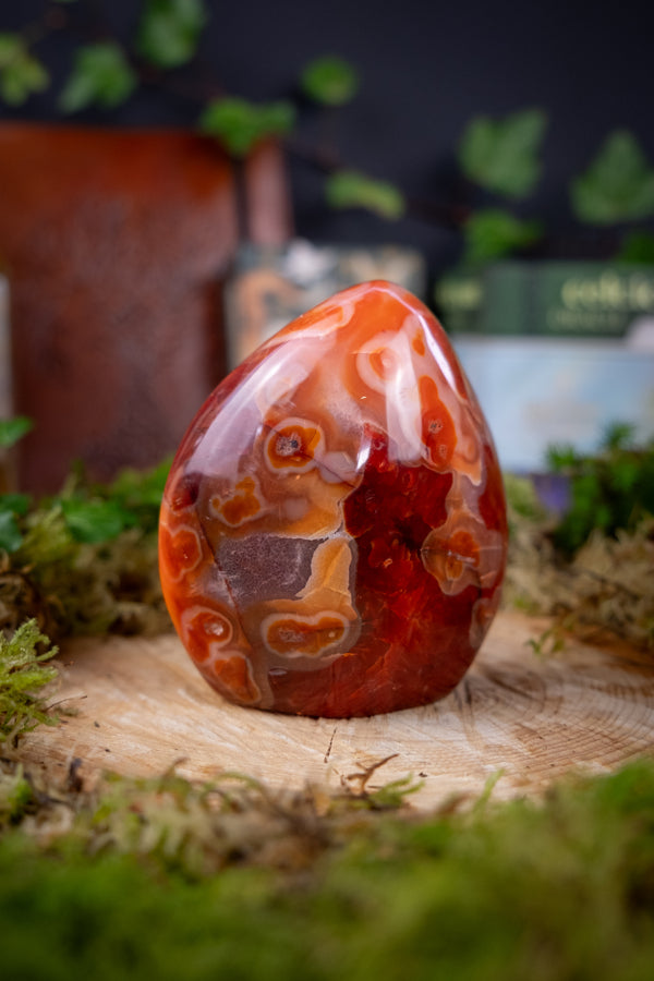 Carnelian Crystal Freeform, Crystal for passion, love and creativity, Sacral chakra crystal, A grade quality, Incredible energy.