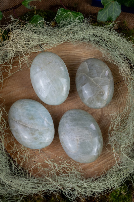 Green Moonstone, Heart Chakra Crystal, Feminine Energy Stone, Emotional Healing Gem, Intuition, New Beginnings, Soothing & Calming