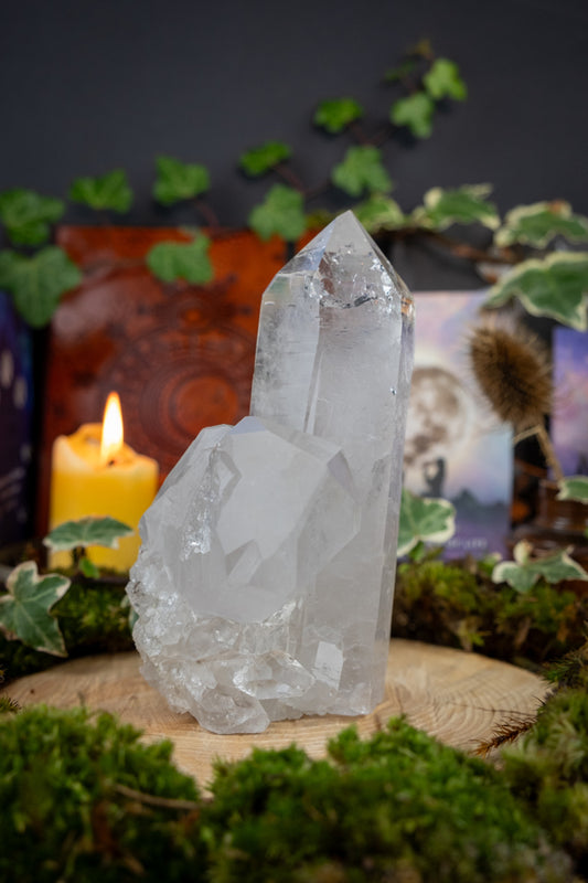 Rare Zeca de Souza Crystal, Brazilian Quartz, Unique Collectible Gemstone, High-Vibration Healing Stone, Spiritual Energy Amplifier