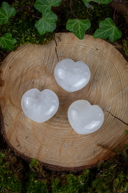 Clear Quartz Palm Stone, Healing Crystal, Energy Amplifier, Meditation Gem, Spiritual Clarity Stone, Crown Chakra, Manifestation Tool