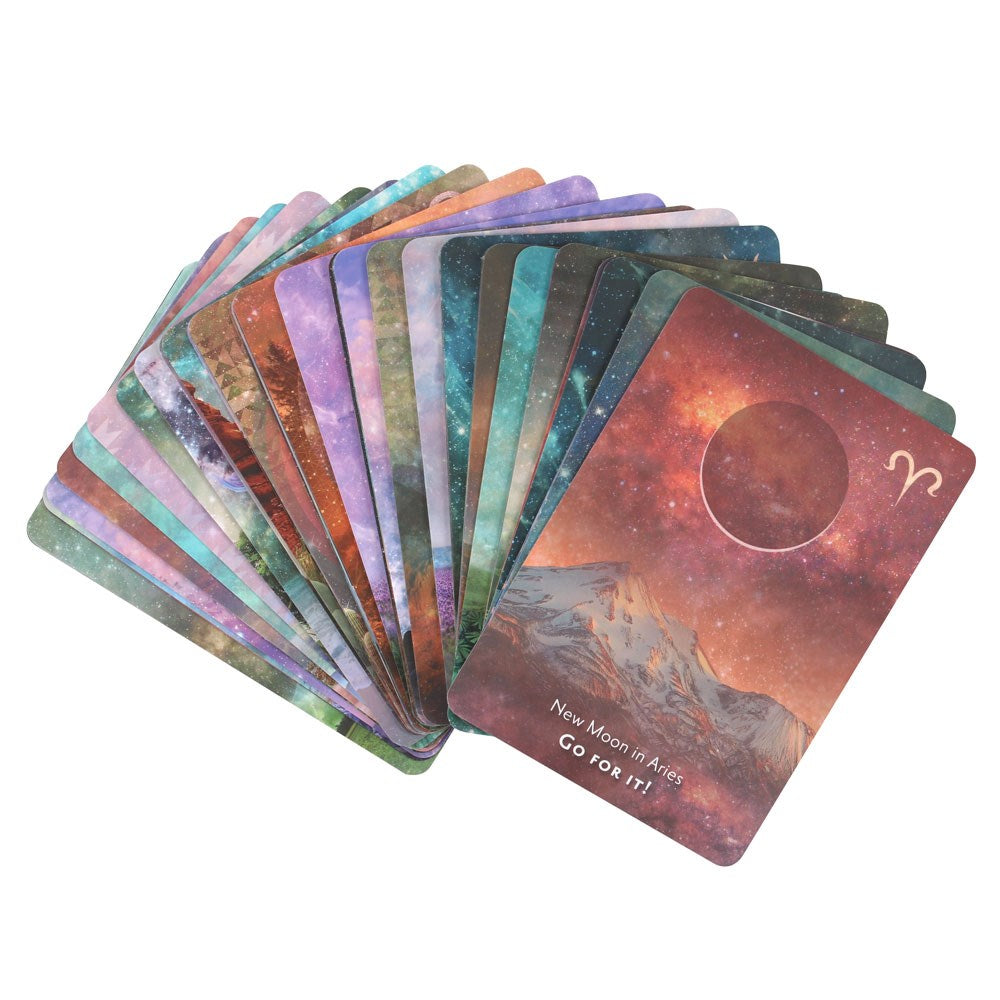 Moonology Manifestation Oracle card, Divination Cards, Manifestation Practice, Moon Practice.