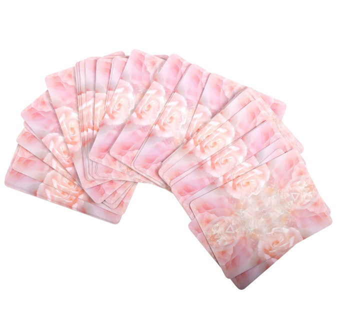 Rose Oracle Card Deck by Rebecca Campbell, Mystical Goddess Wisdom, Healing Rose Energy, 44 Oracle Cards, Spiritual Guidance Tool