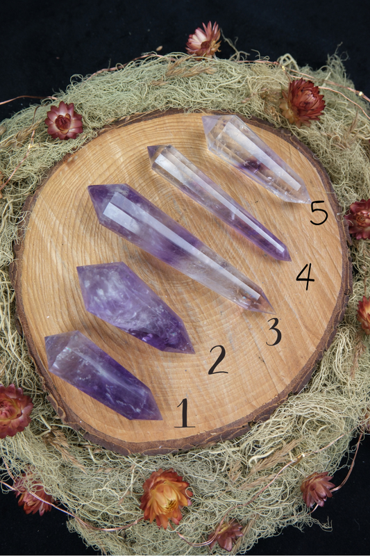12-Sided Amethyst Vogel Wand