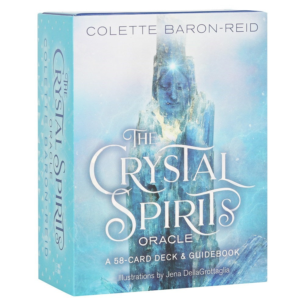 The Crystal Spirits Oracle card deck by Colette Baron-Reid, Powerful messages from the crystals, Heal and guide, Beautiful folding box