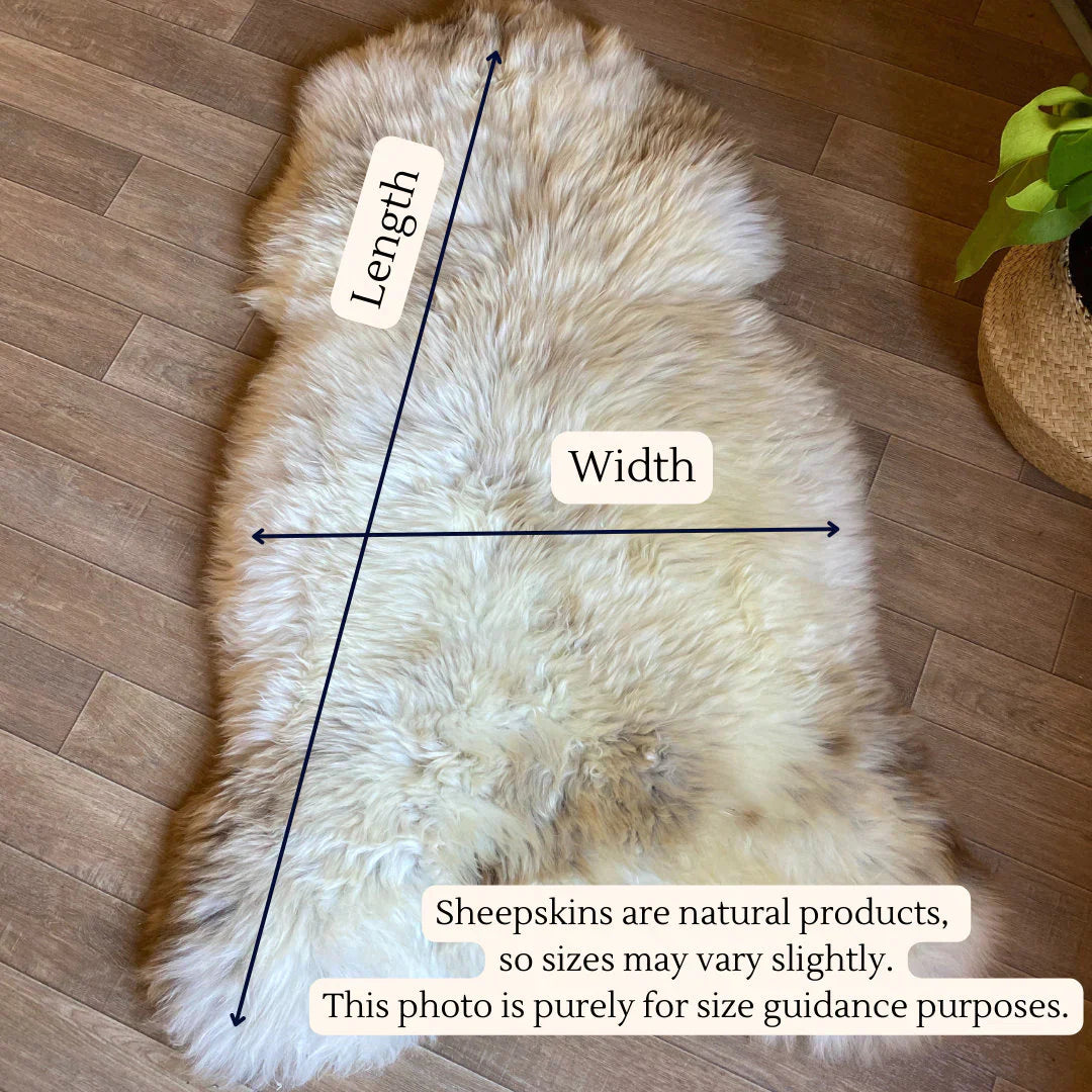 Herdwick Sheepskin Rug, Extra Large Sheepskin, Rare Breed Rug, Heritage sheepskin, British sheepskin rug