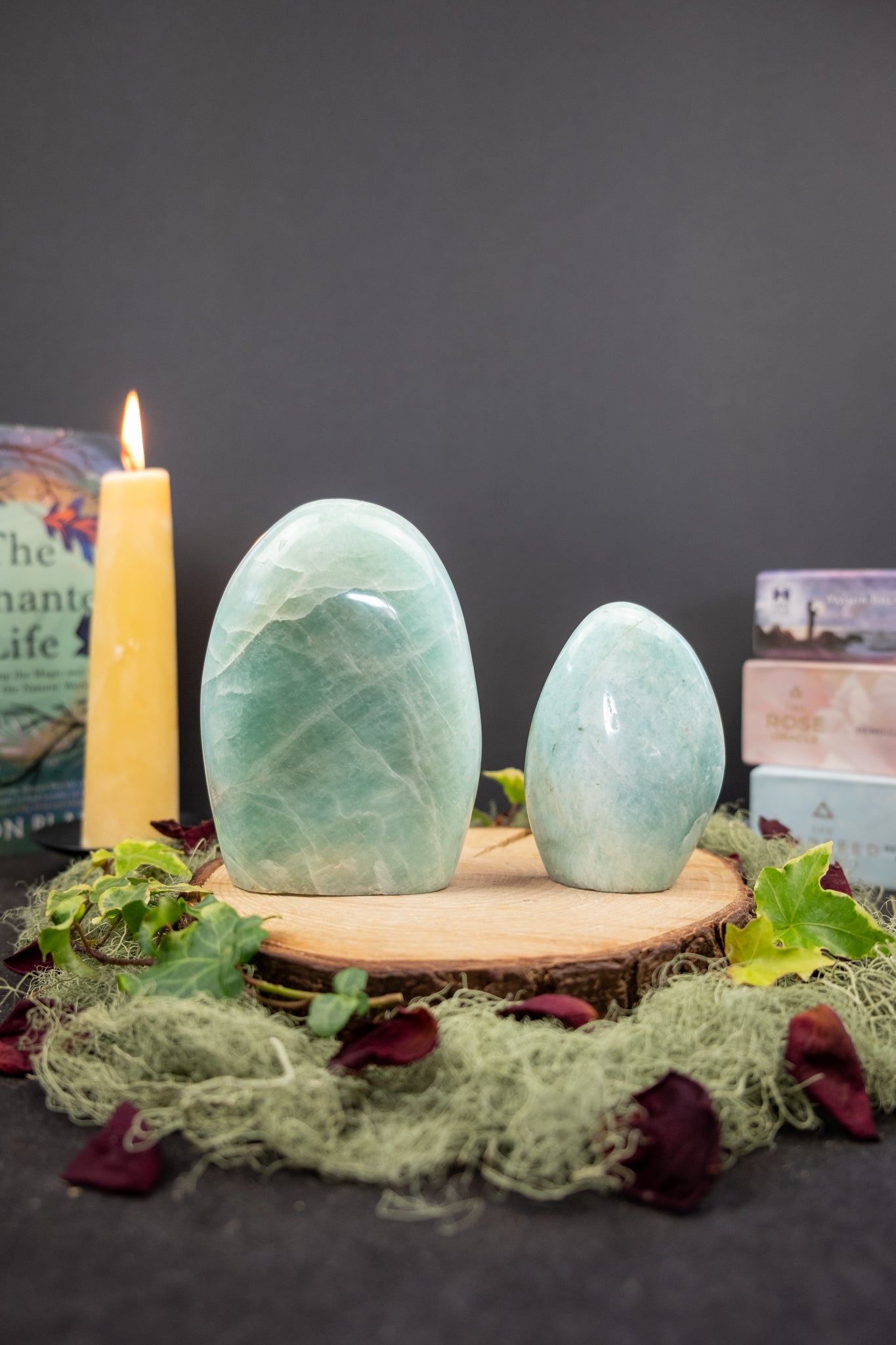 Amazonite Freeform Crystal, Polished Amazonite Stone for Calm and Emotional Balance, Ethically Sourced from Madagascar