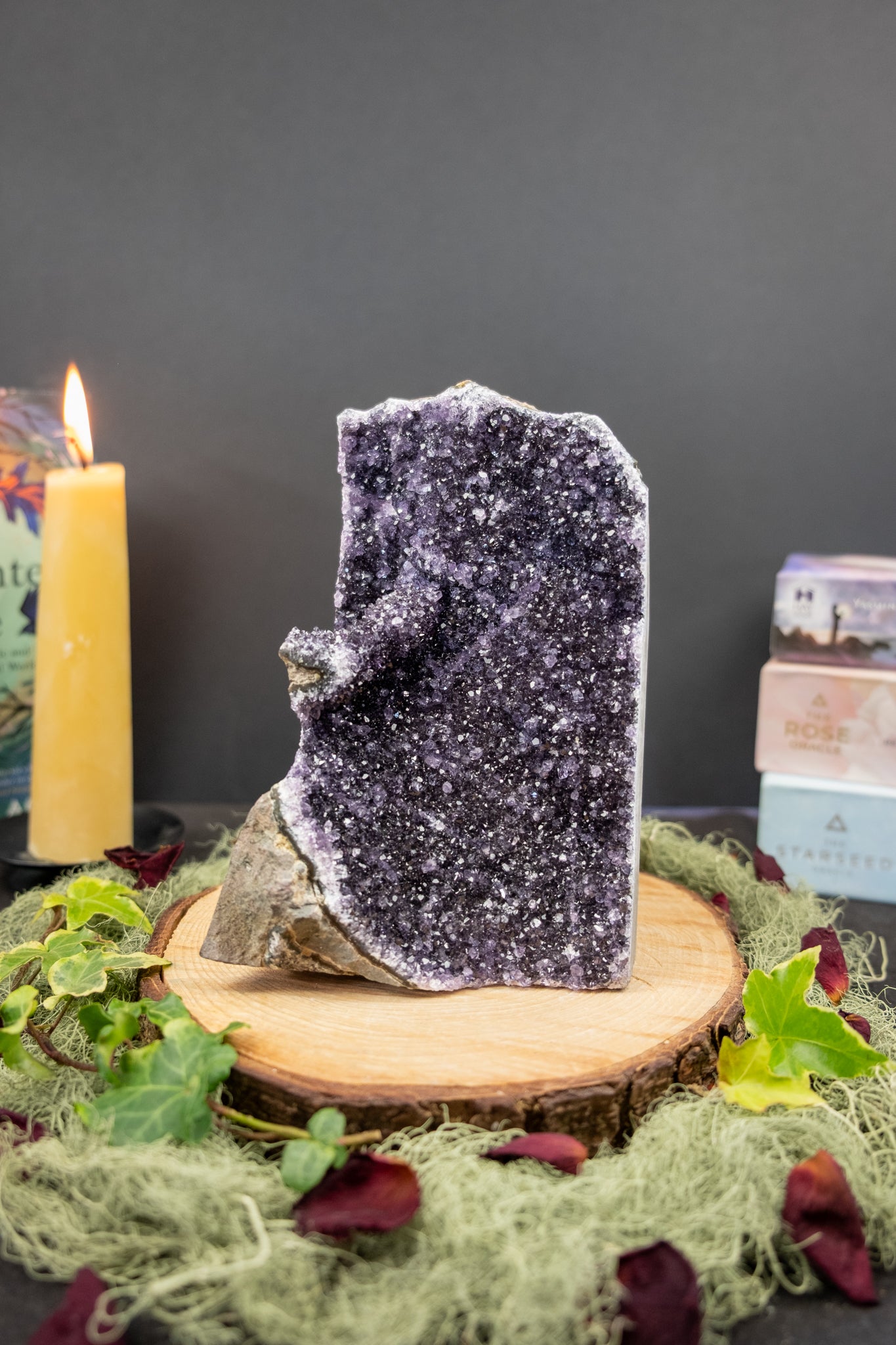 Uruguayan Amethyst Drusy Freeform