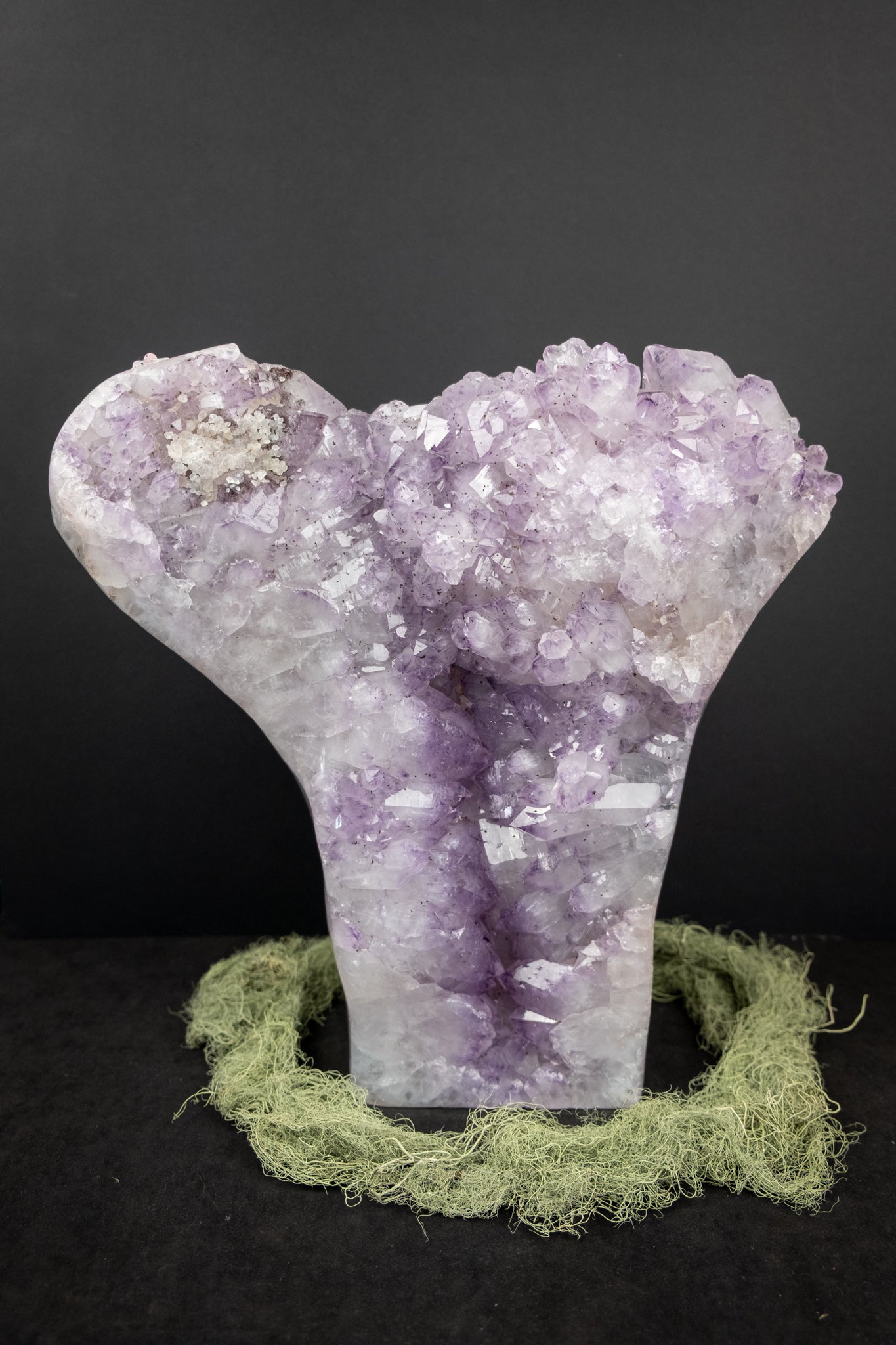 Large Amethyst Freeform Crystal Statement Piece