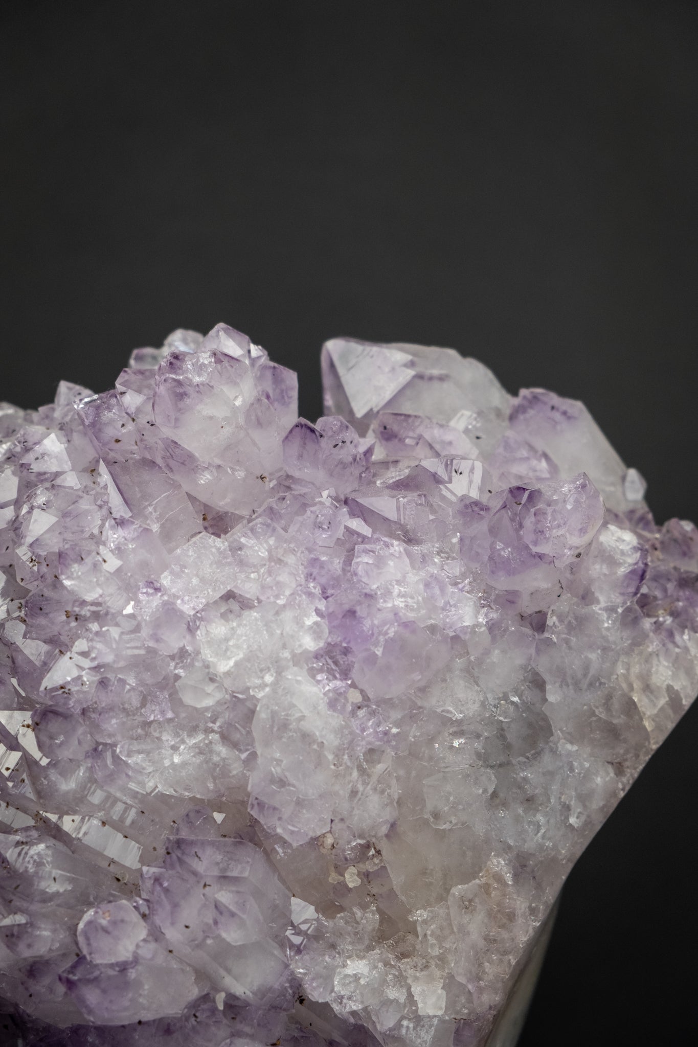 Large Amethyst Freeform Crystal Statement Piece