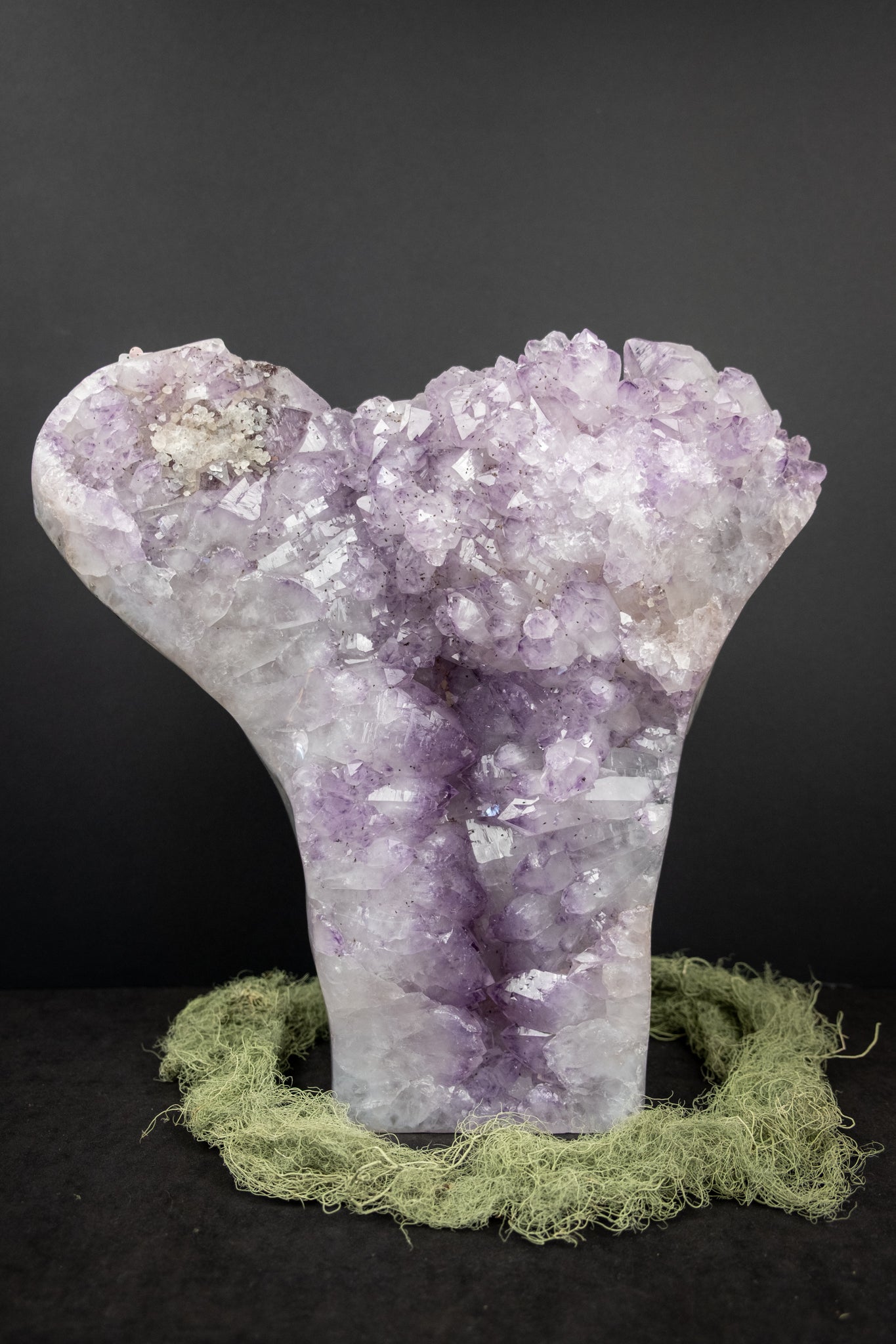 Large Amethyst Freeform Crystal Statement Piece