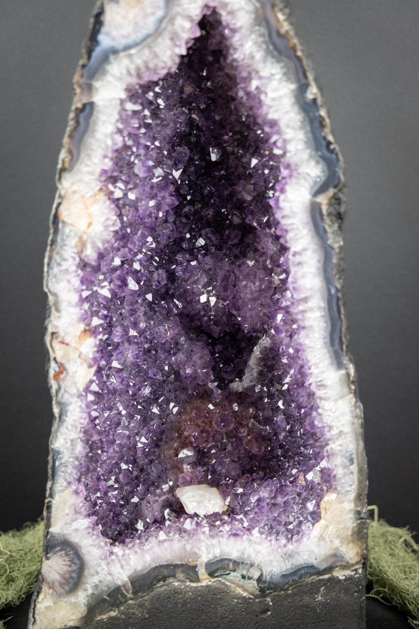 Amethyst Cathedral Geode, Brazilian Amethyst Cathedral, Crystal Stone for Calm and Spiritual Protection, Ethically Sourced from Brazil