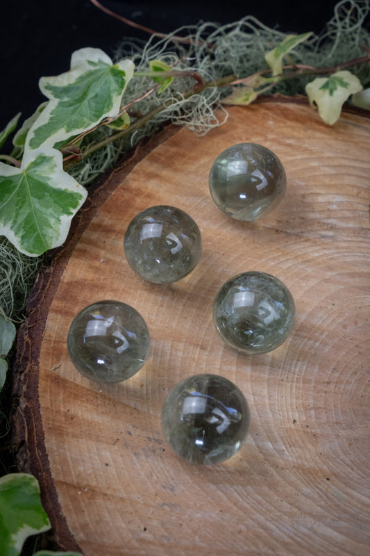 Prasiolite Green Quartz Crystal, Natural Untreated Gemstone, Heart Healing Stone for Growth, Clarity, Abundance and Renewal