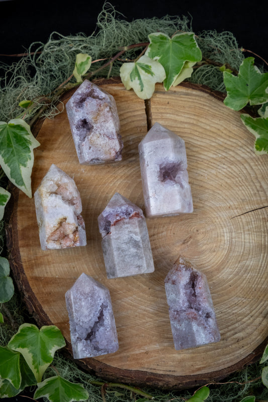 Pink Amethyst Mini Point