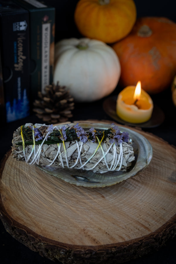 Abalone Shell, Ethically sourced Abalone shell from Mexico, Ritual smudge holder, Smudge kit, Sage holder.