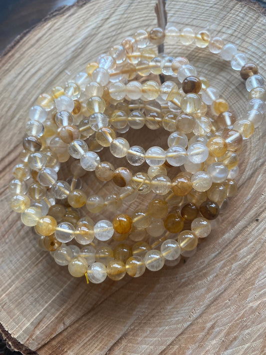 Golden Healer crystal bracelet, Connect to Universal Life force, Master Healer, High Vibration, Clears imbalances