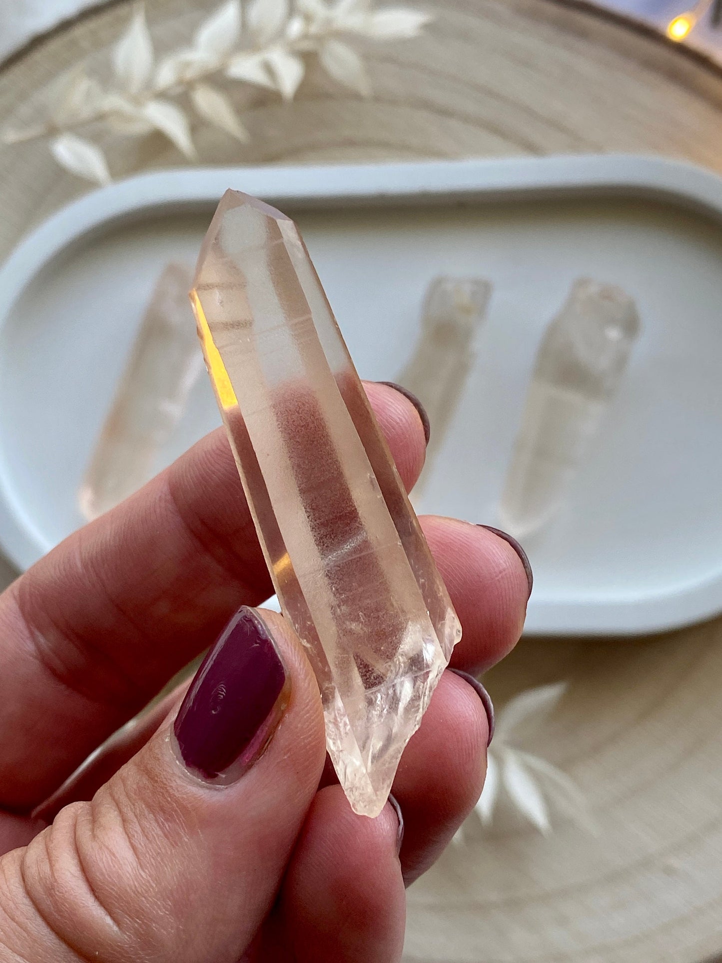 Golden Lemurian Raw Points, Crystal to raise consciousness, spiritual connection, healing,  Master crystal