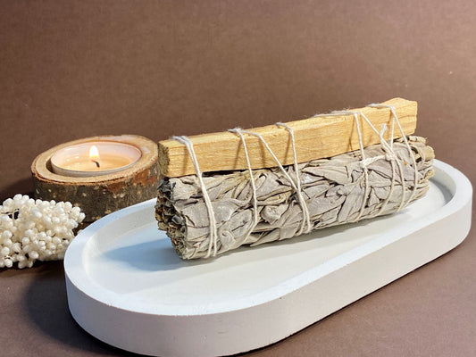 Sage Smudge Stick with Palo Santo, Cleanse your home, crystals, Release negativity, Attract good vibes and abundance