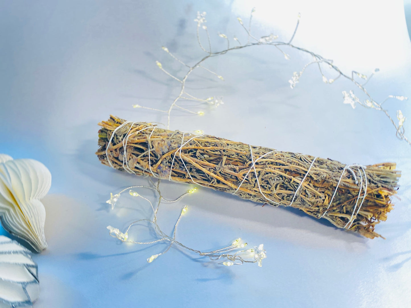 Lavender Sage, Extra large, Smudge Stick, Cleanse energy, crystals, your home and you. House warming gift.
